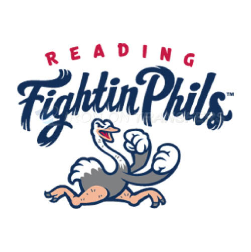 Reading Fightin Phils Iron-on Stickers (Heat Transfers)NO.7862